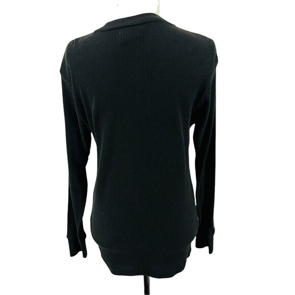 Blac Label Black Thermal Studded Shoulder Long Sleeve PUNK Small - Picture 6 of 9